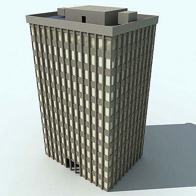 19 Architectural Buildings 3D model_10