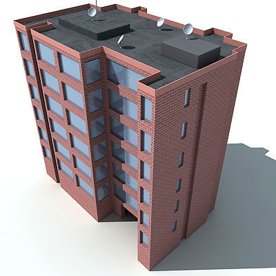 19 Architectural Buildings 3D model_17