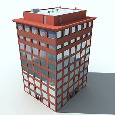 19 Architectural Buildings 3D model_16