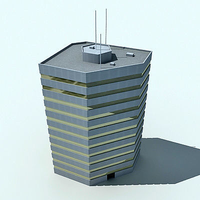 19 Architectural Buildings 3D model_8