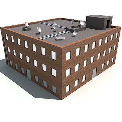 19 Architectural Buildings 3D model_9