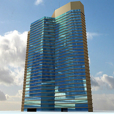 19 Architectural Buildings 3D model_15