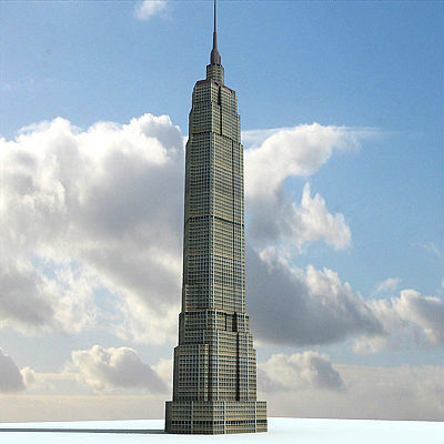 19 Architectural Buildings 3D model_1