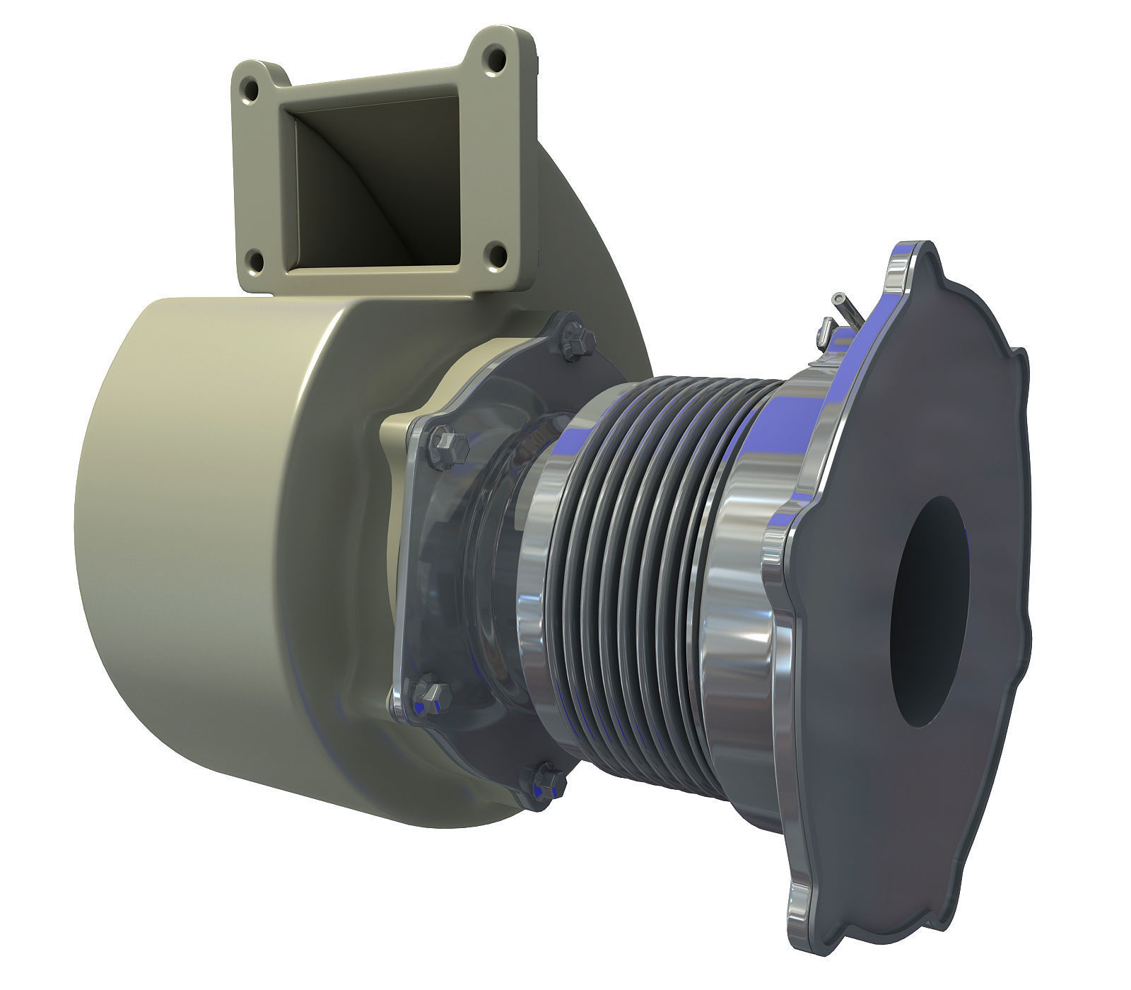 Engine Parts 3D model_1