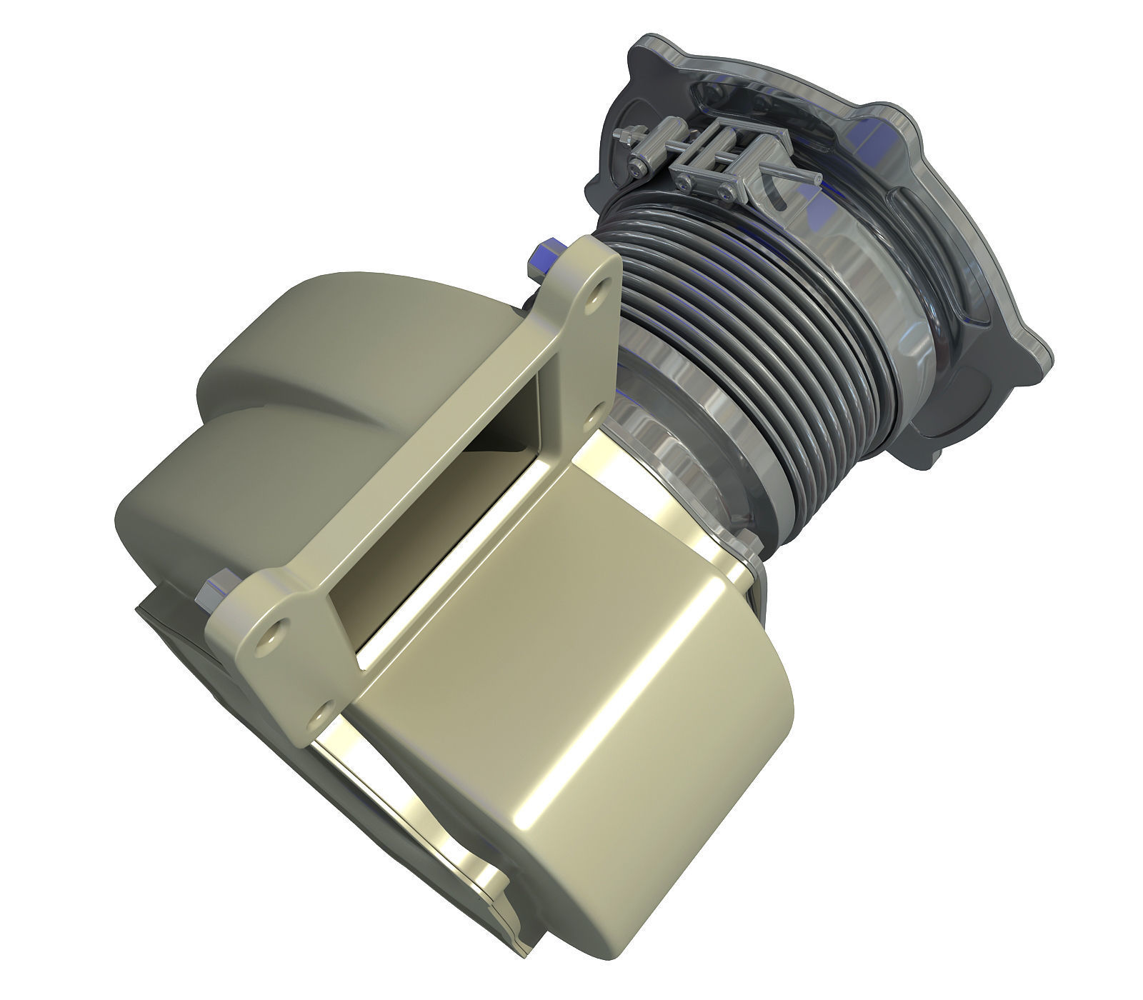 Engine Parts 3D model_2