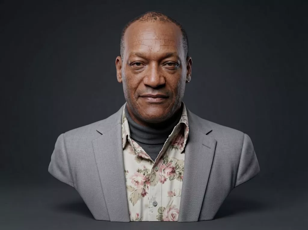 Tony Todd Candyman Portrait 3D Printable Bust 3D print model