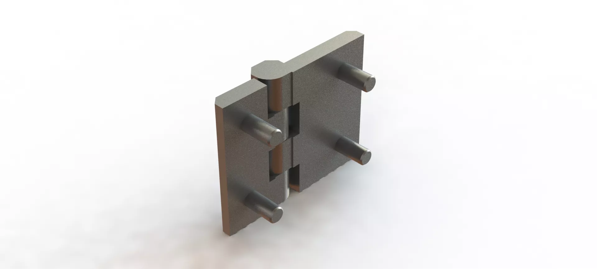 Dobradica Plana Externa Tasco 91453 External Flat Hinge 3D model