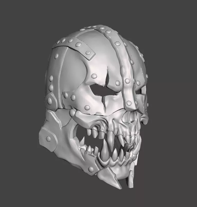 POST-APOCALYPTIC BEAST MASK 3D print model