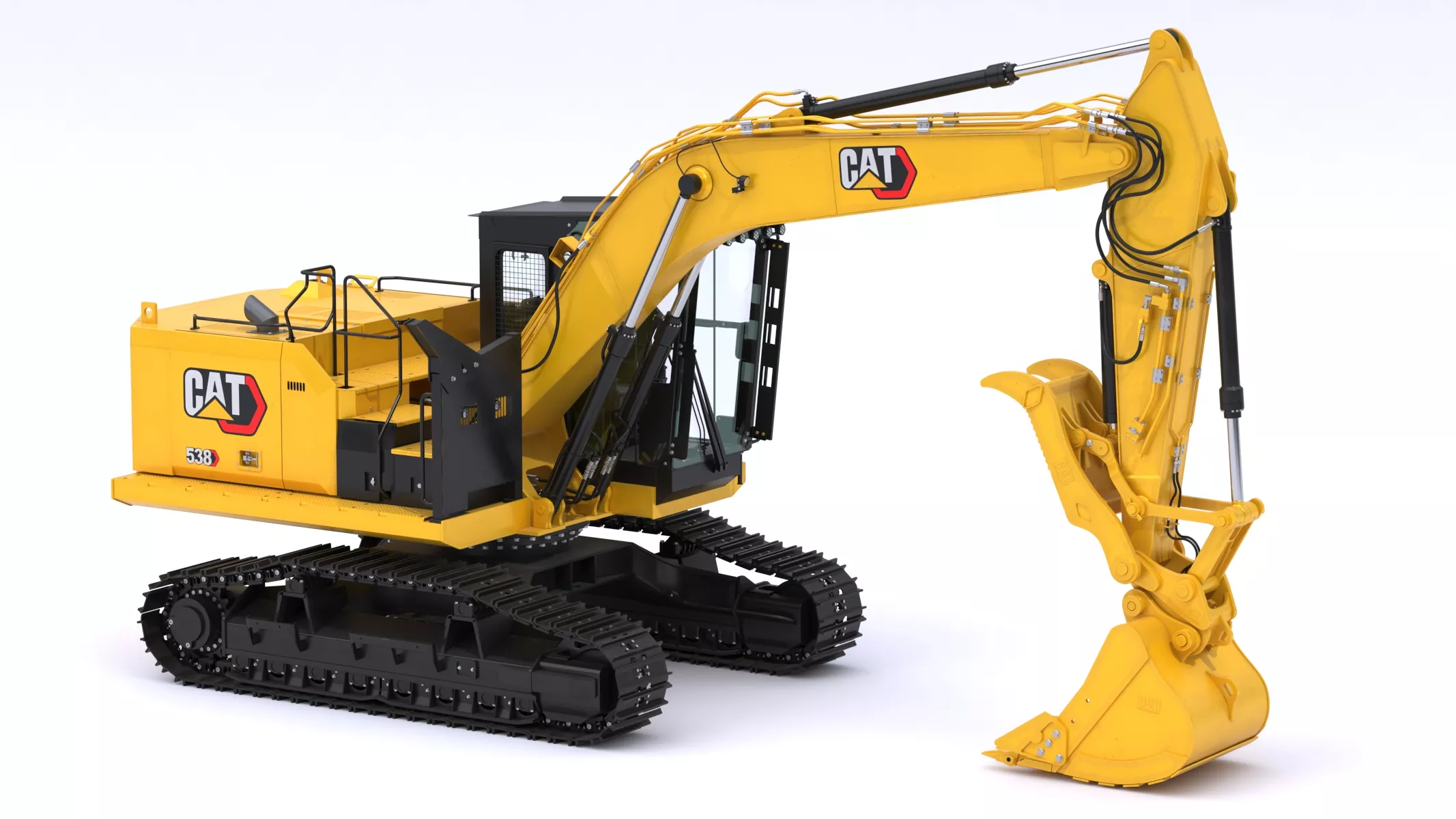 538 Road Builder 3D model