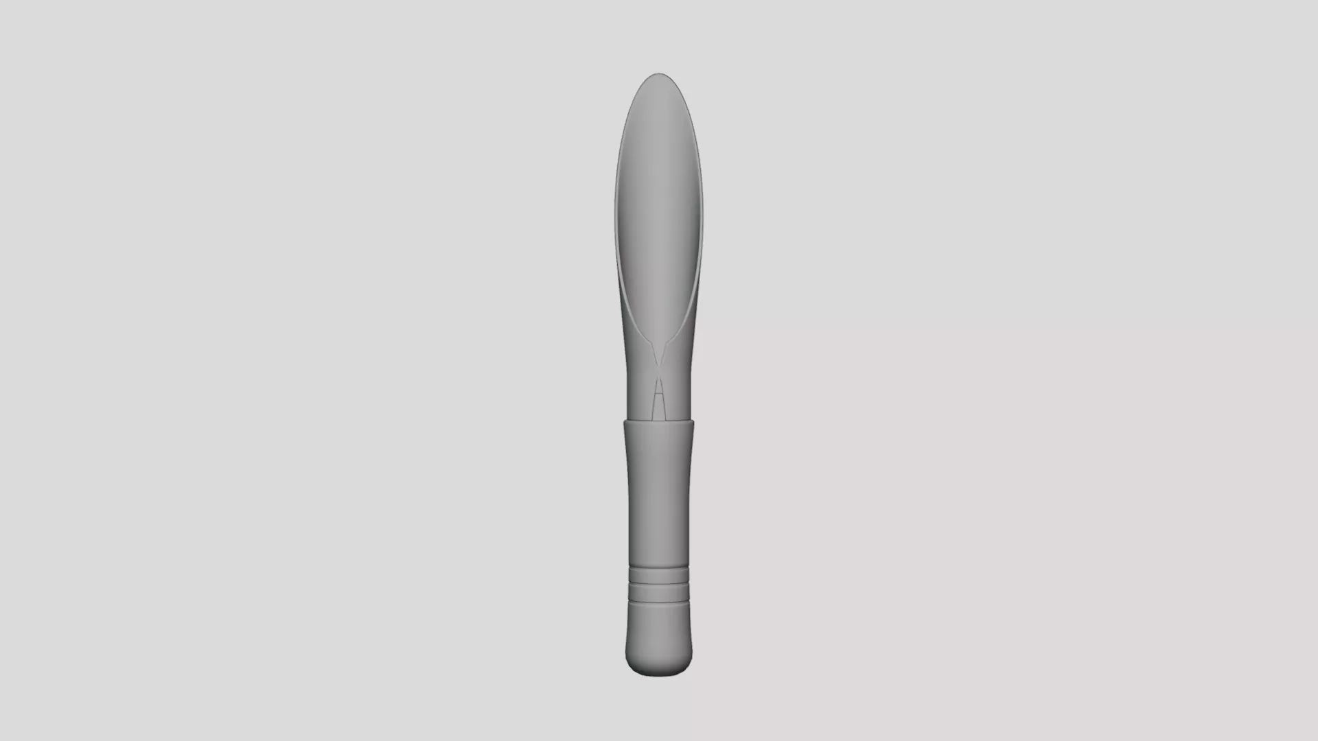 Hand Garden Spade - Geometry Only No Textures No Materials 3D model