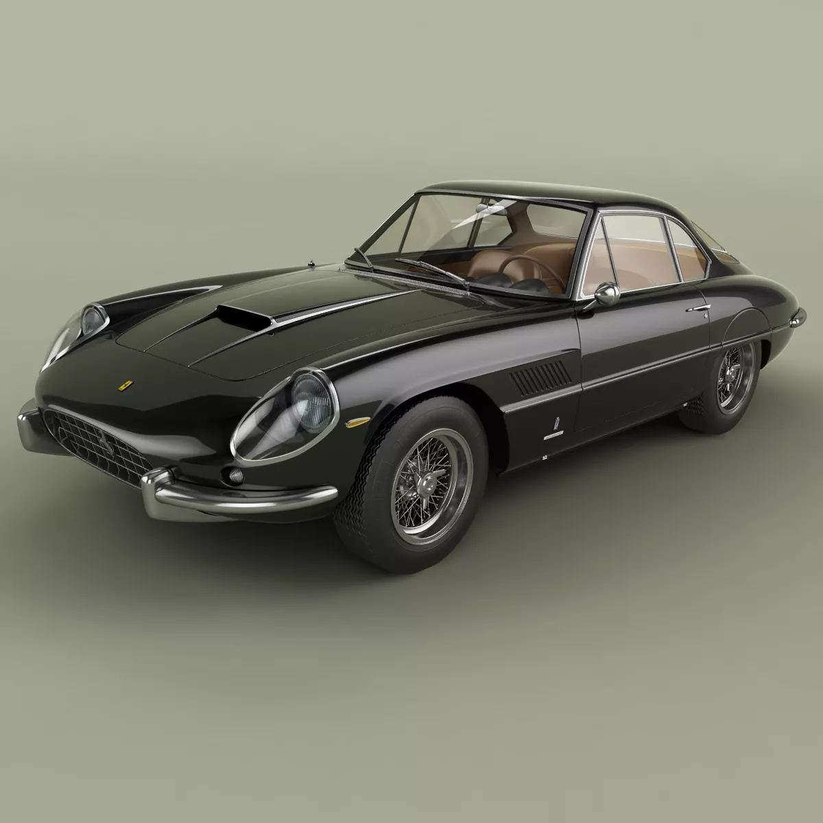 Ferrari 400 Superamerica Aerodinamica 3D model