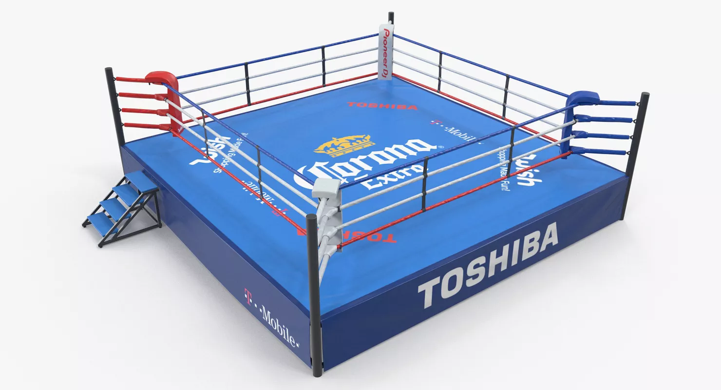 Boxing Ring 3D model