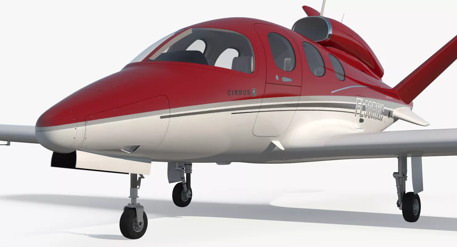 Cirrus Vision sf50 Light Jet 3D model