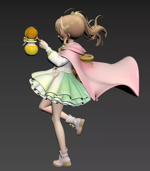 A101- Magical Girl 3D model