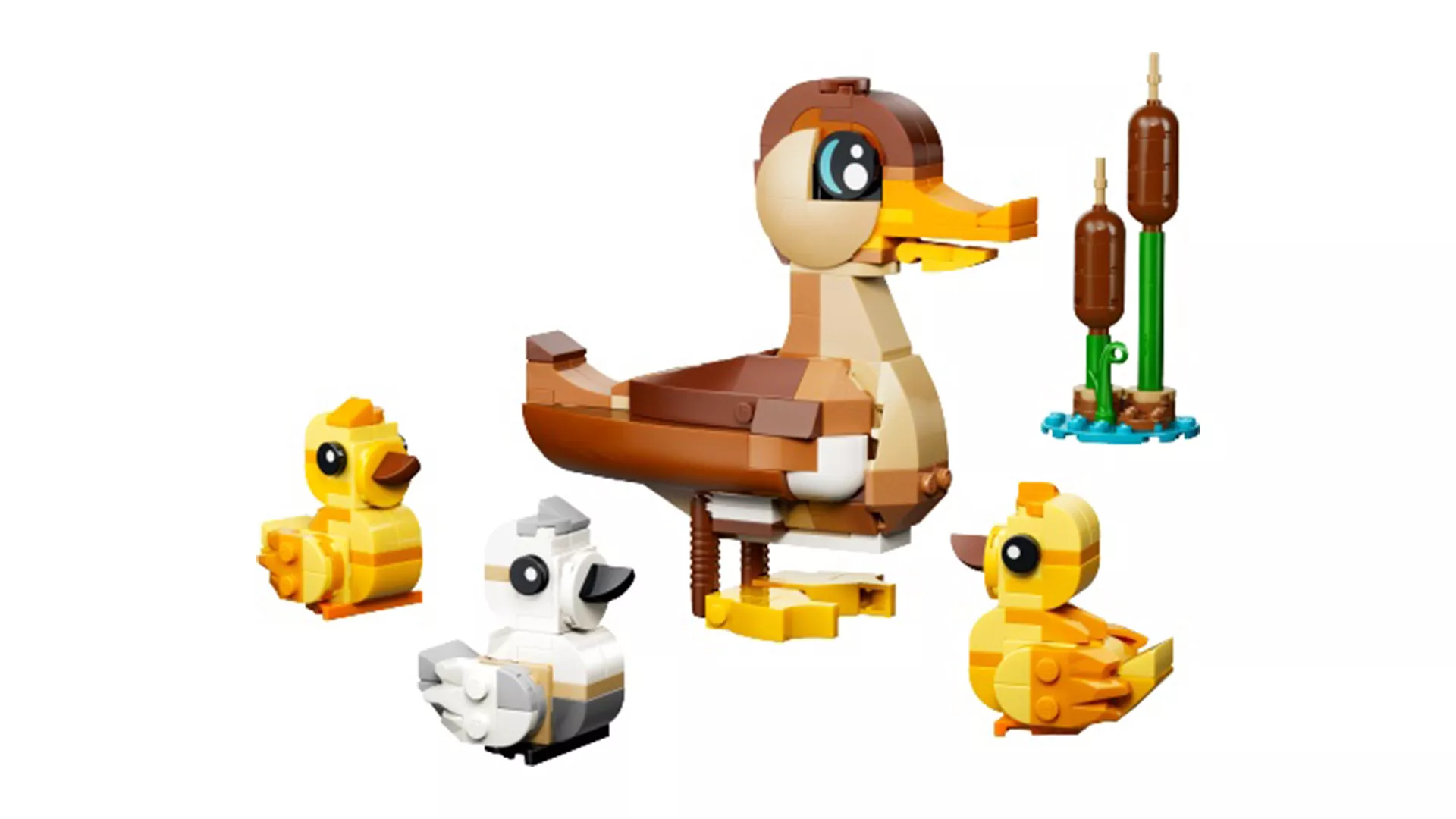 TwindBricks3D - 40885 Duck Family 3D print model
