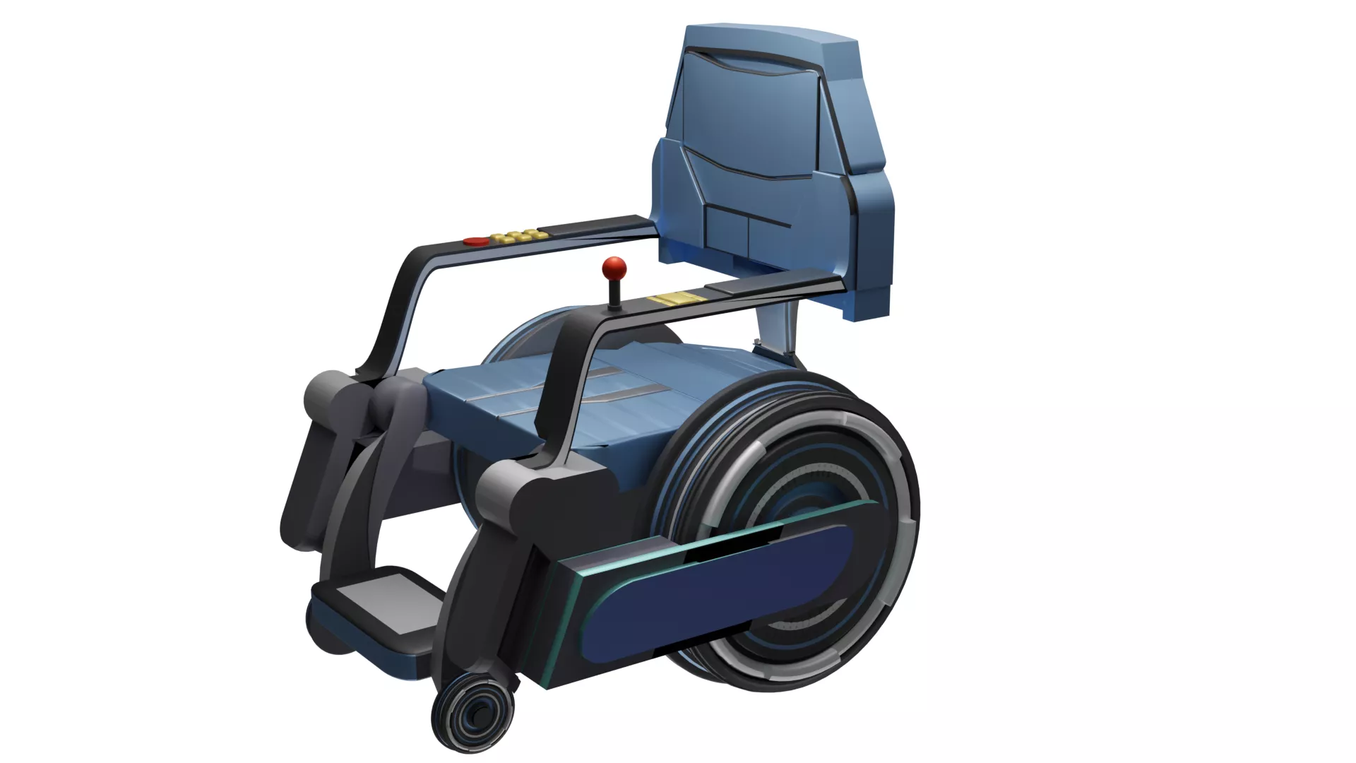 wheelchair 3D model