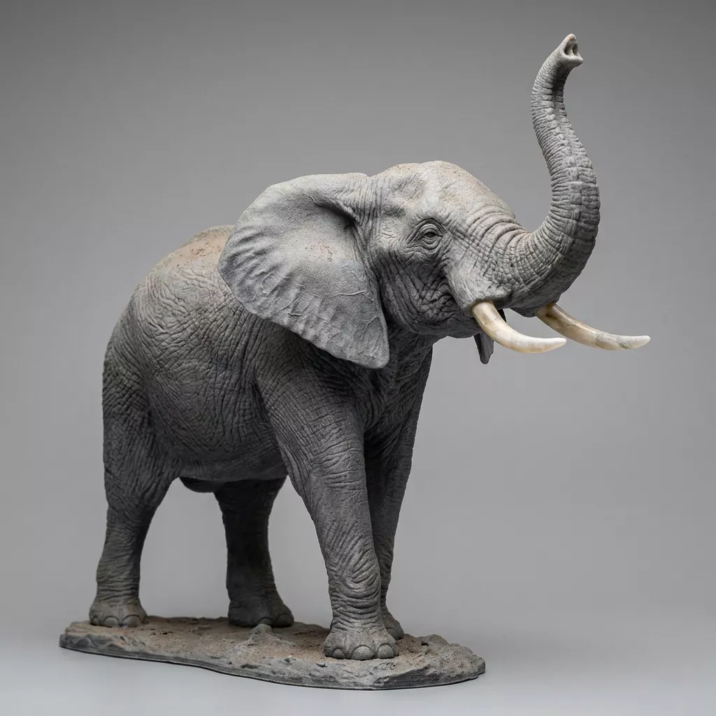 elephant printable 3D print model