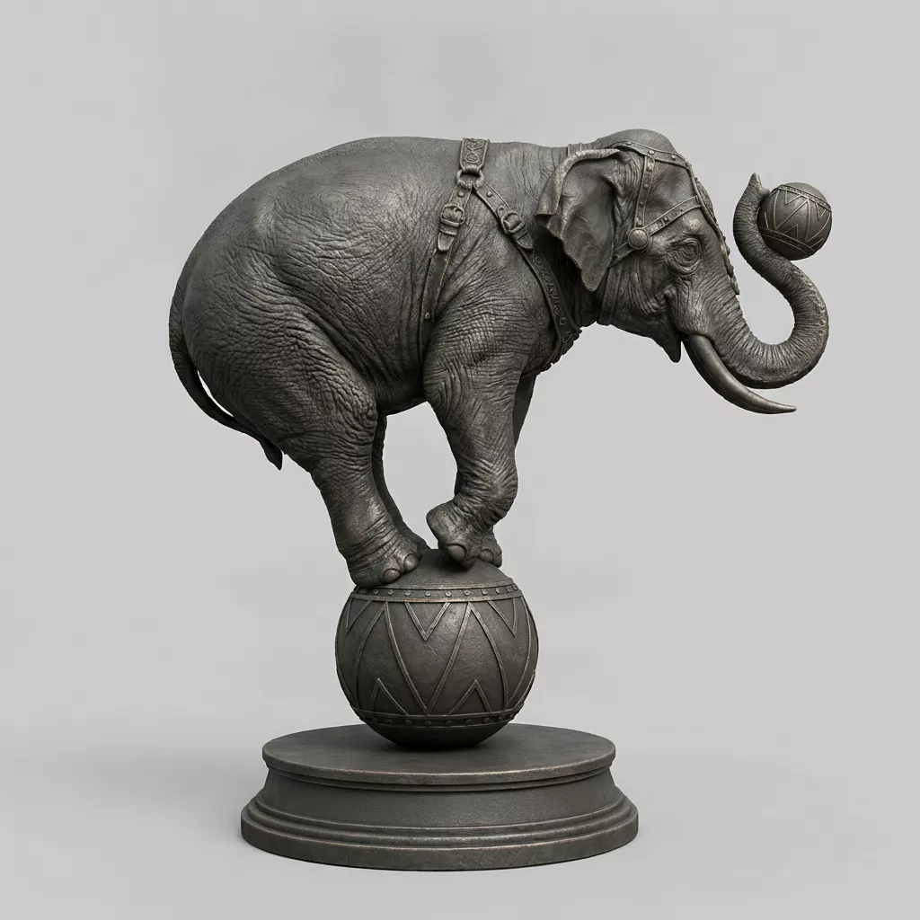 elephant printable 3D print model