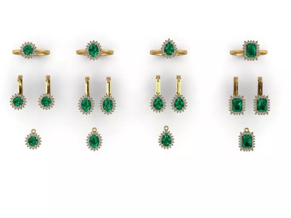 Fine jewelry 3D print model
