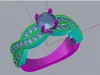 Free Engagement Wedding Bridal Ring CAD 3D Model free 3D model | CGTrader
