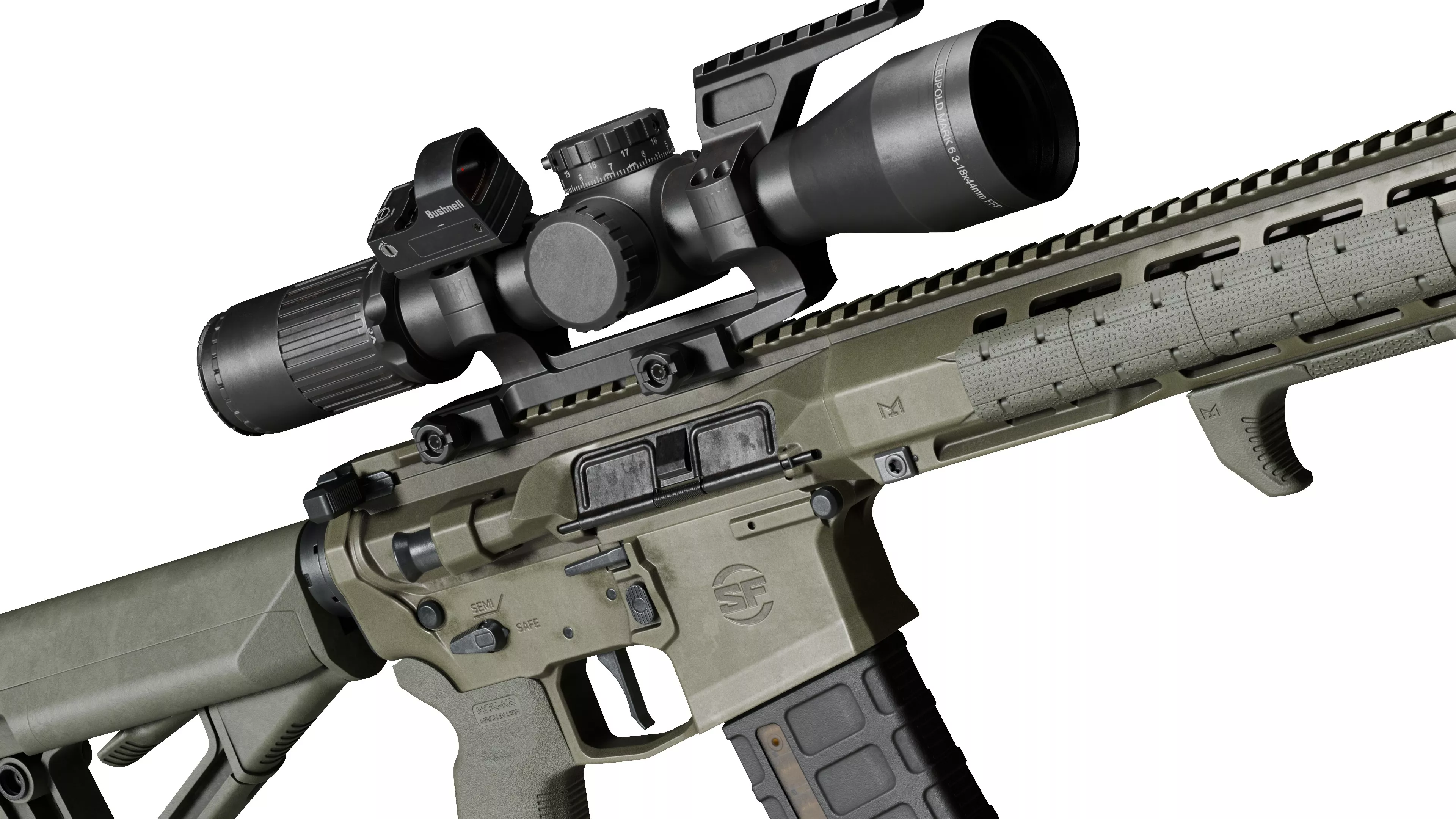 SureFire ICAR 6mm ARC Low-poly 3D model