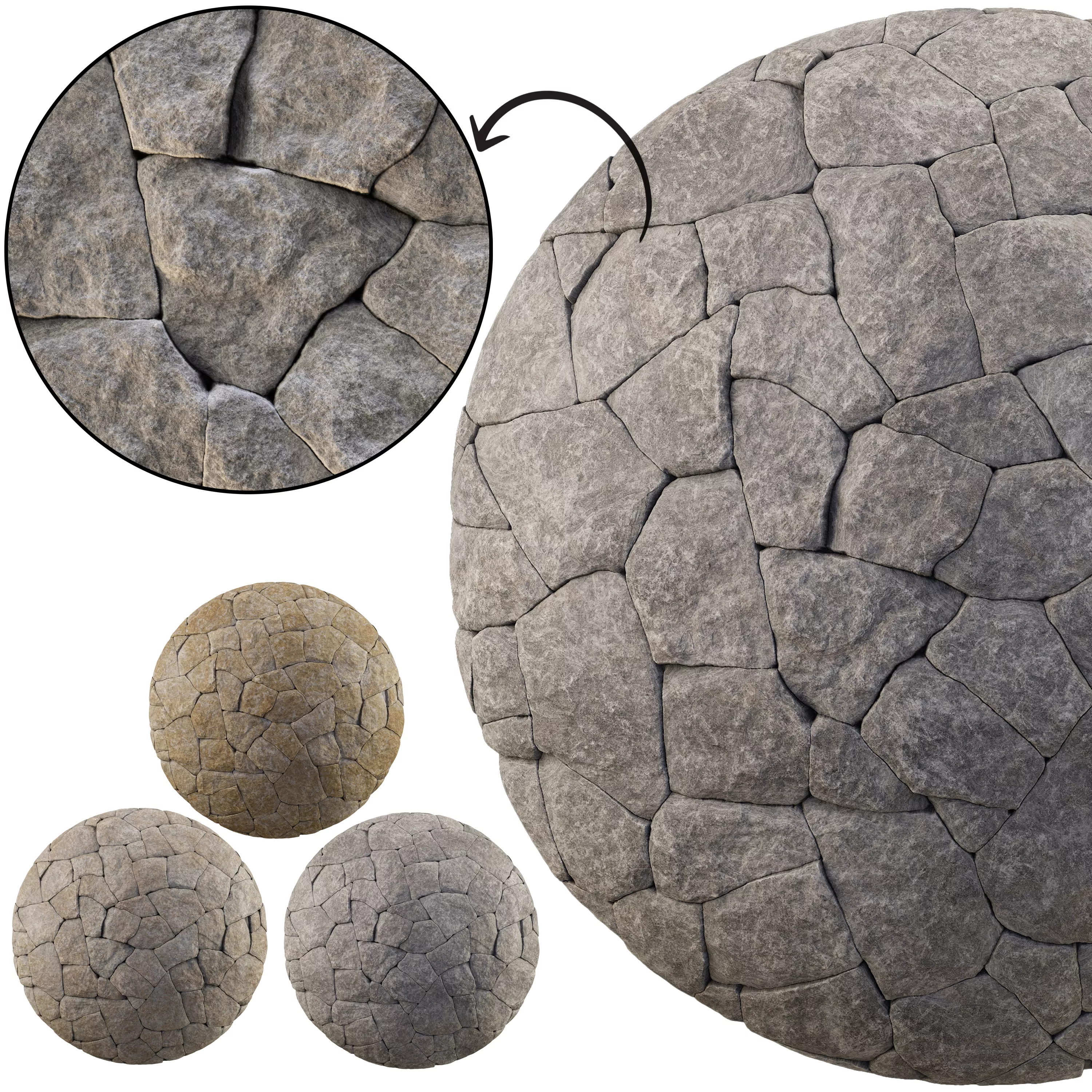 Stone Wall 36 - Seamless Texture