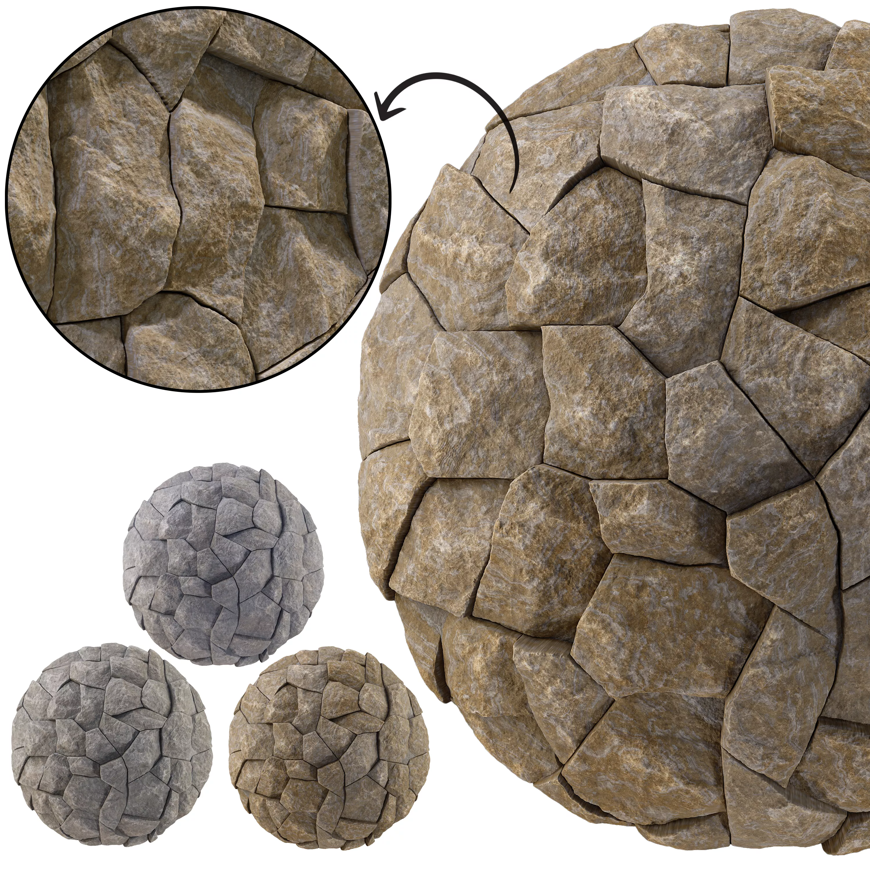 Stone Wall 37 - Seamless Texture