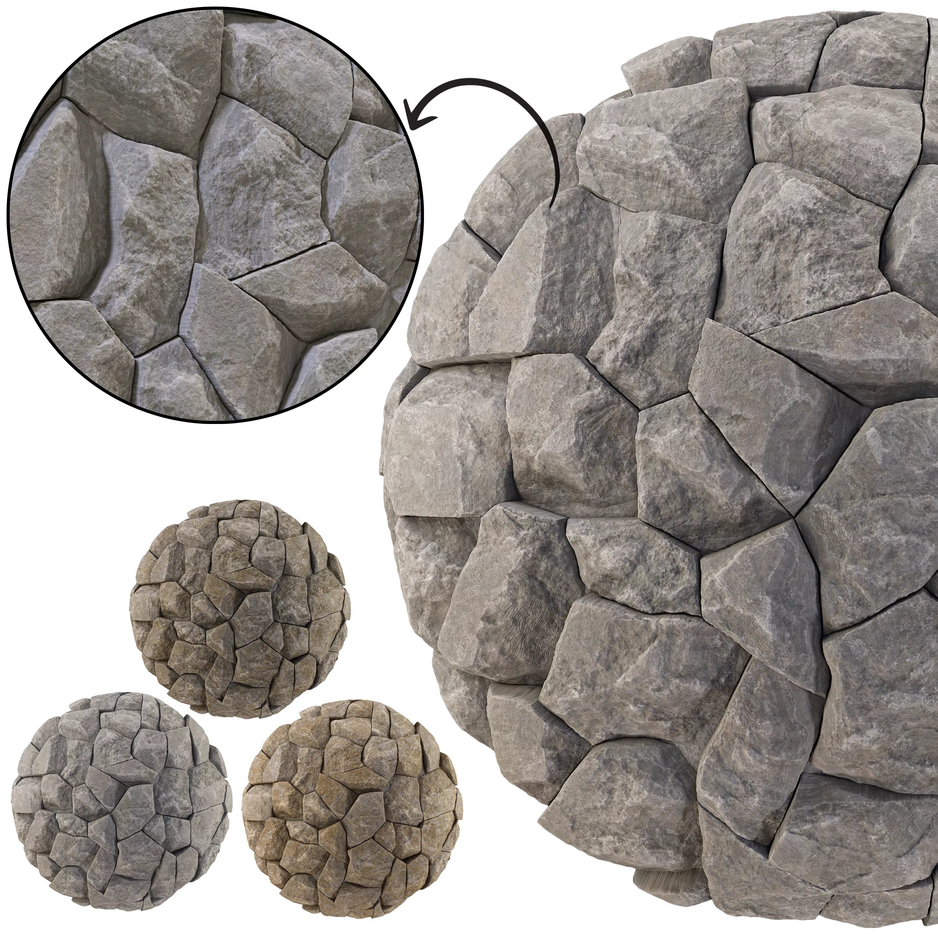 Stone Wall 38 - Seamless Texture