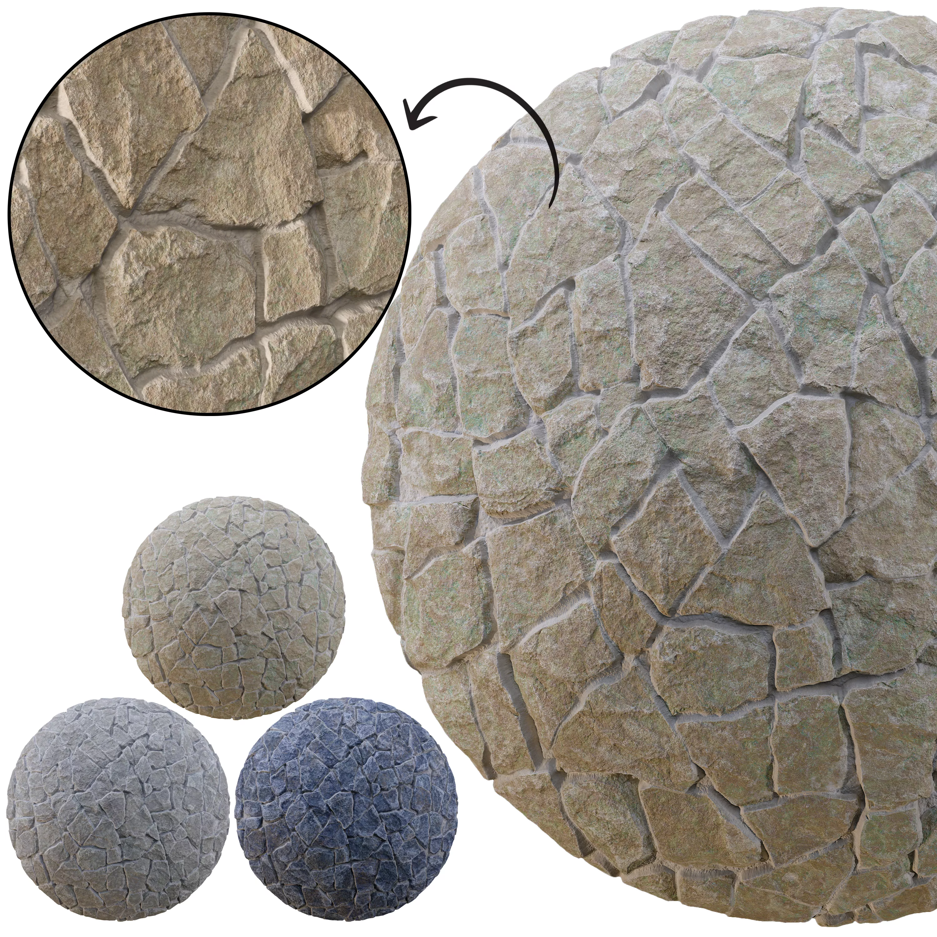 Stone Wall 41 - Seamless Texture