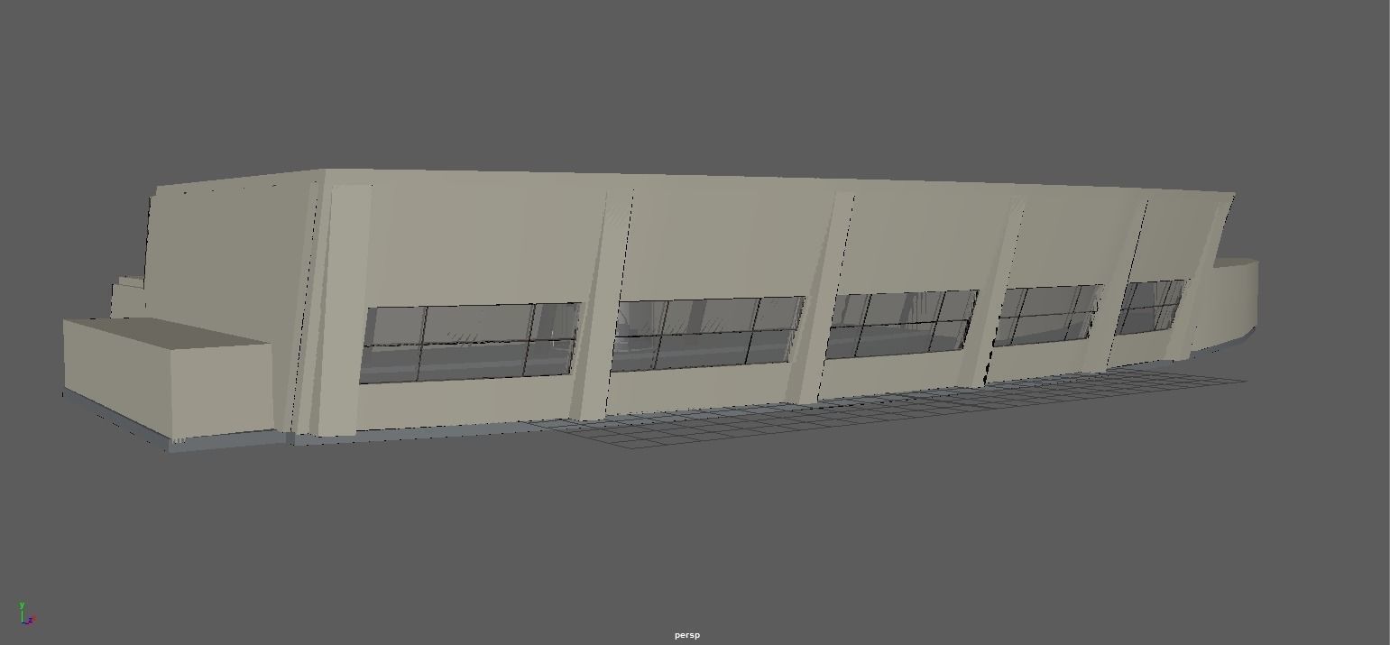 Tony Stark Laboratory Low-poly 3D model_8