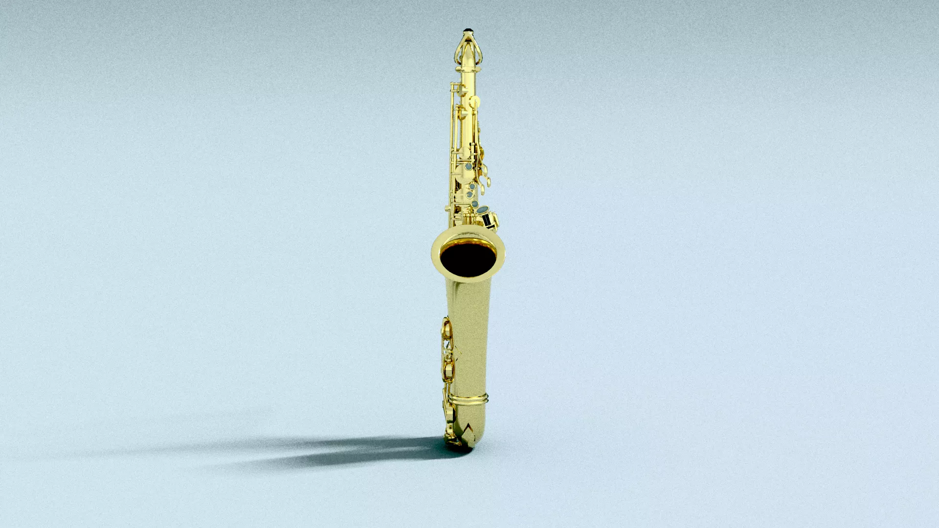 laos Tenor saxophone 3D model