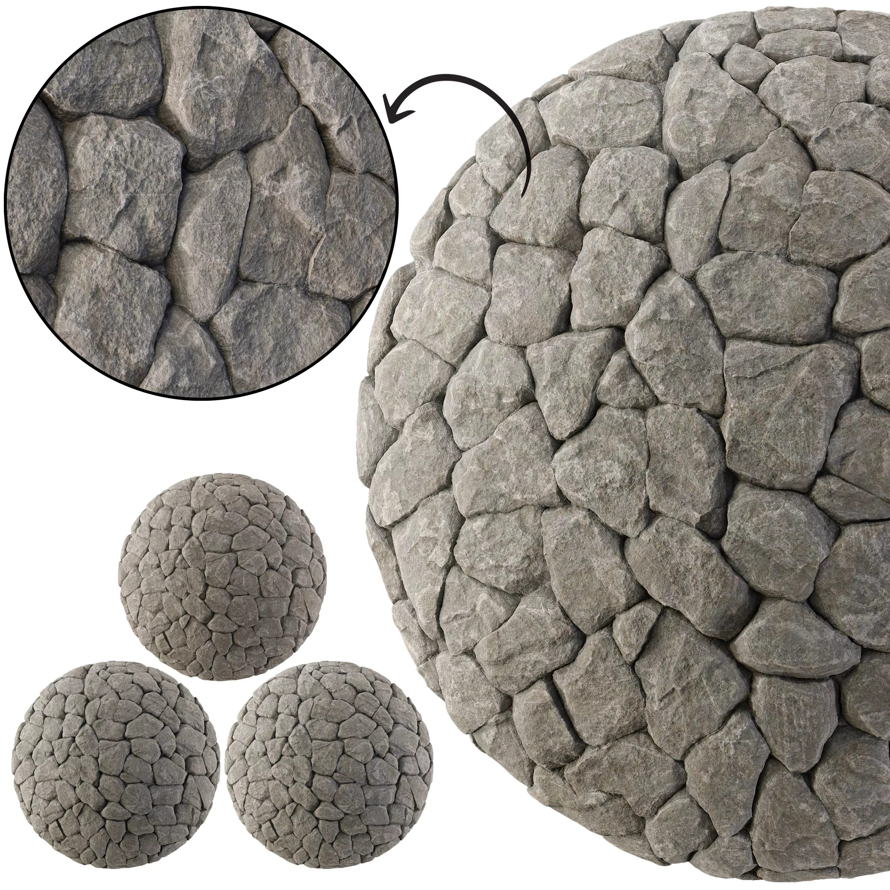 Stone Wall 42 - Seamless Texture