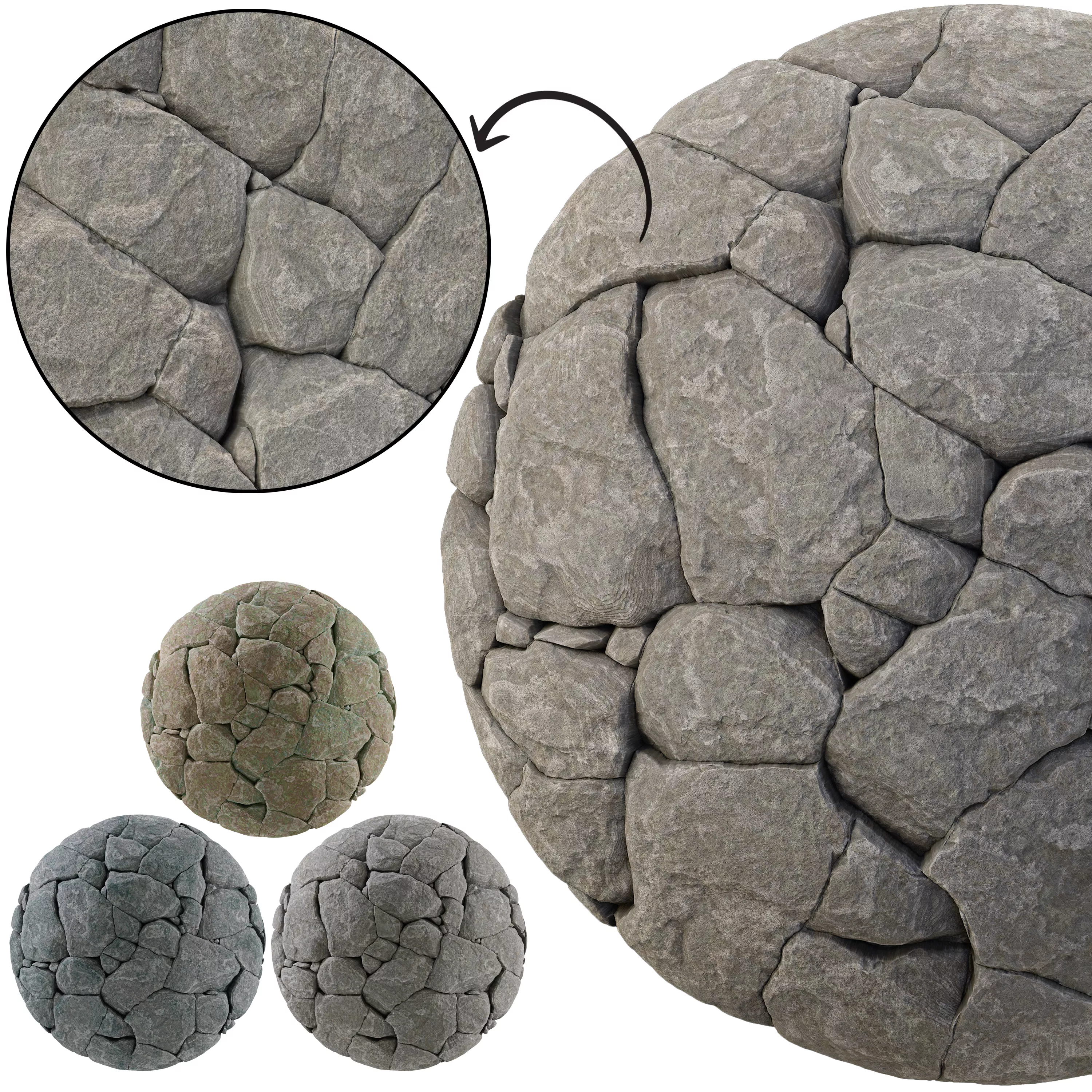 Stone Wall 43 - Seamless Texture
