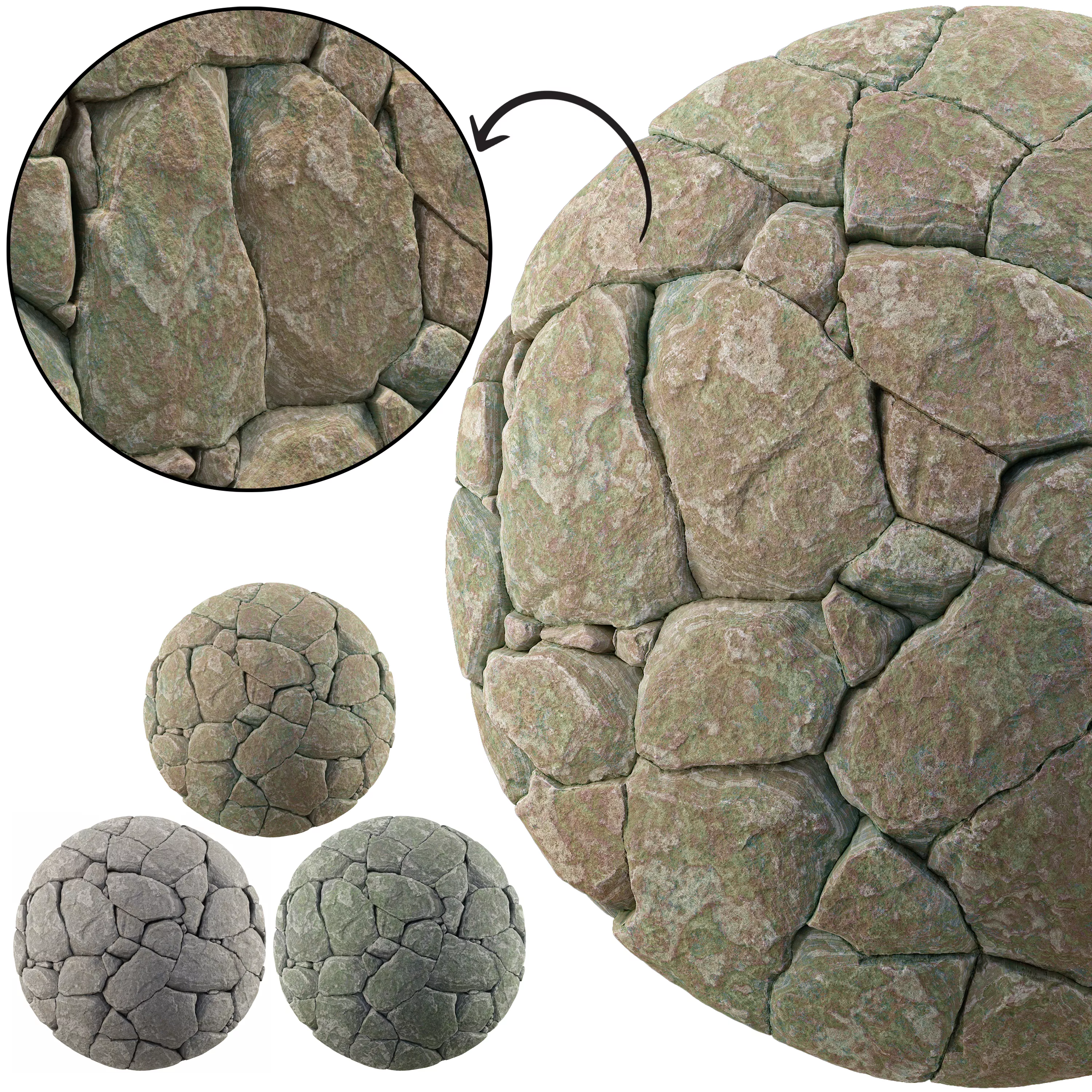 Stone Wall 44 - Seamless Texture