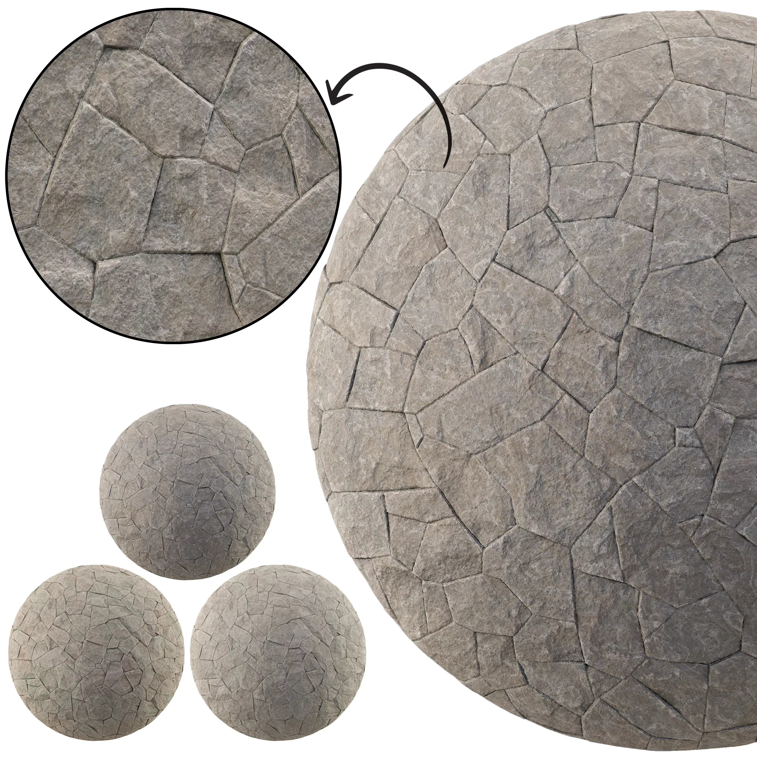 Stone Wall 46 - Seamless Texture