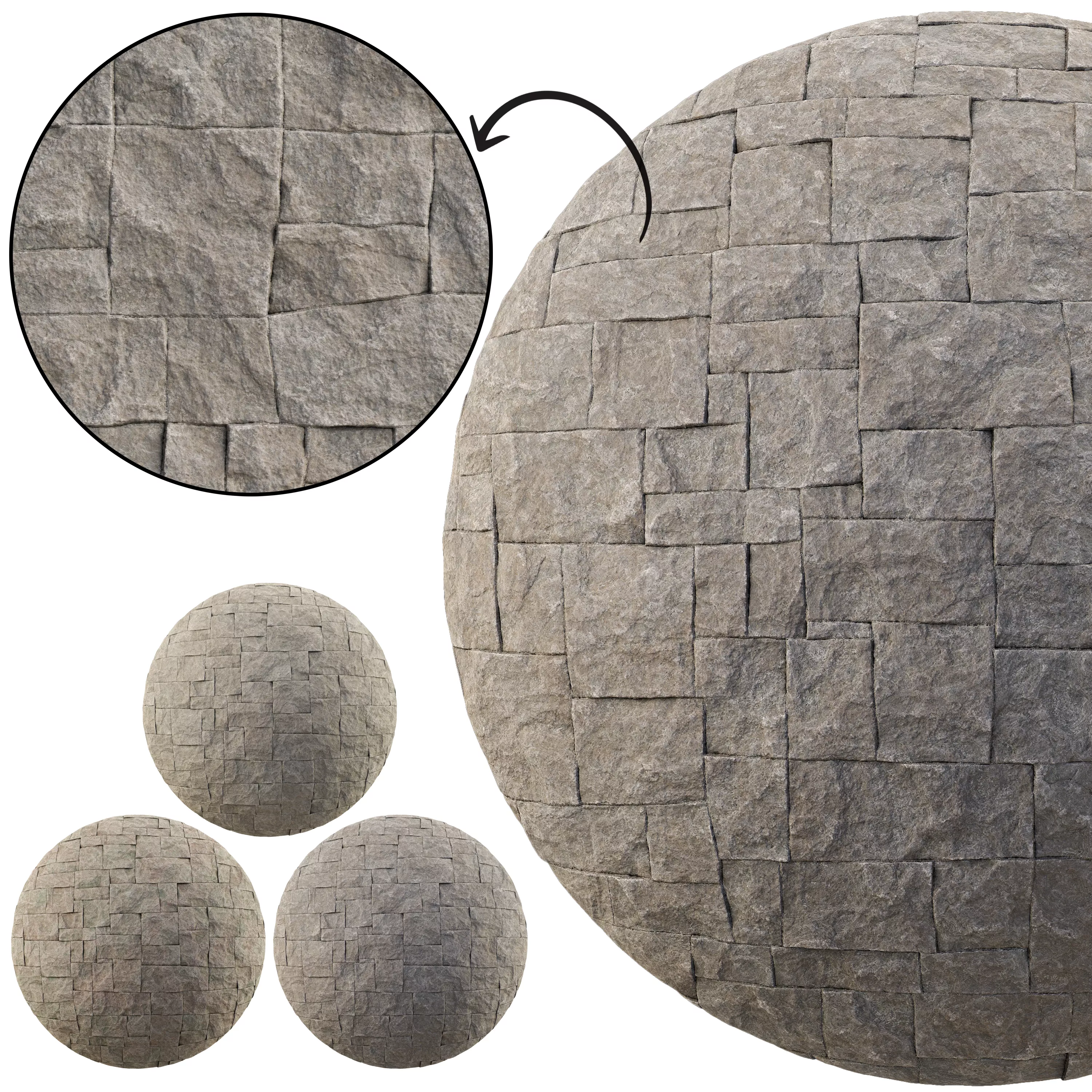 Stone Wall 47 - Seamless Texture