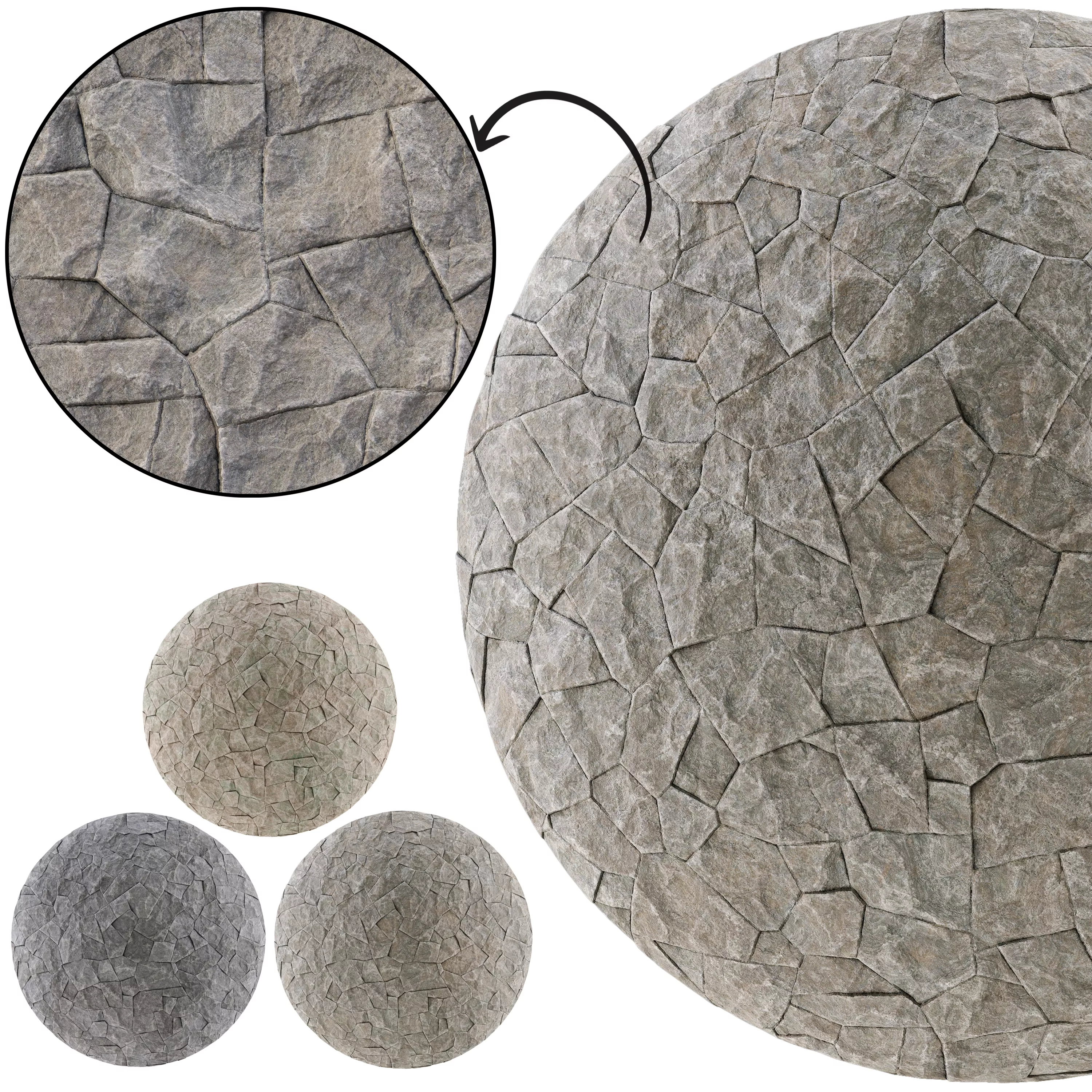 Stone Wall 49 - Seamless Texture