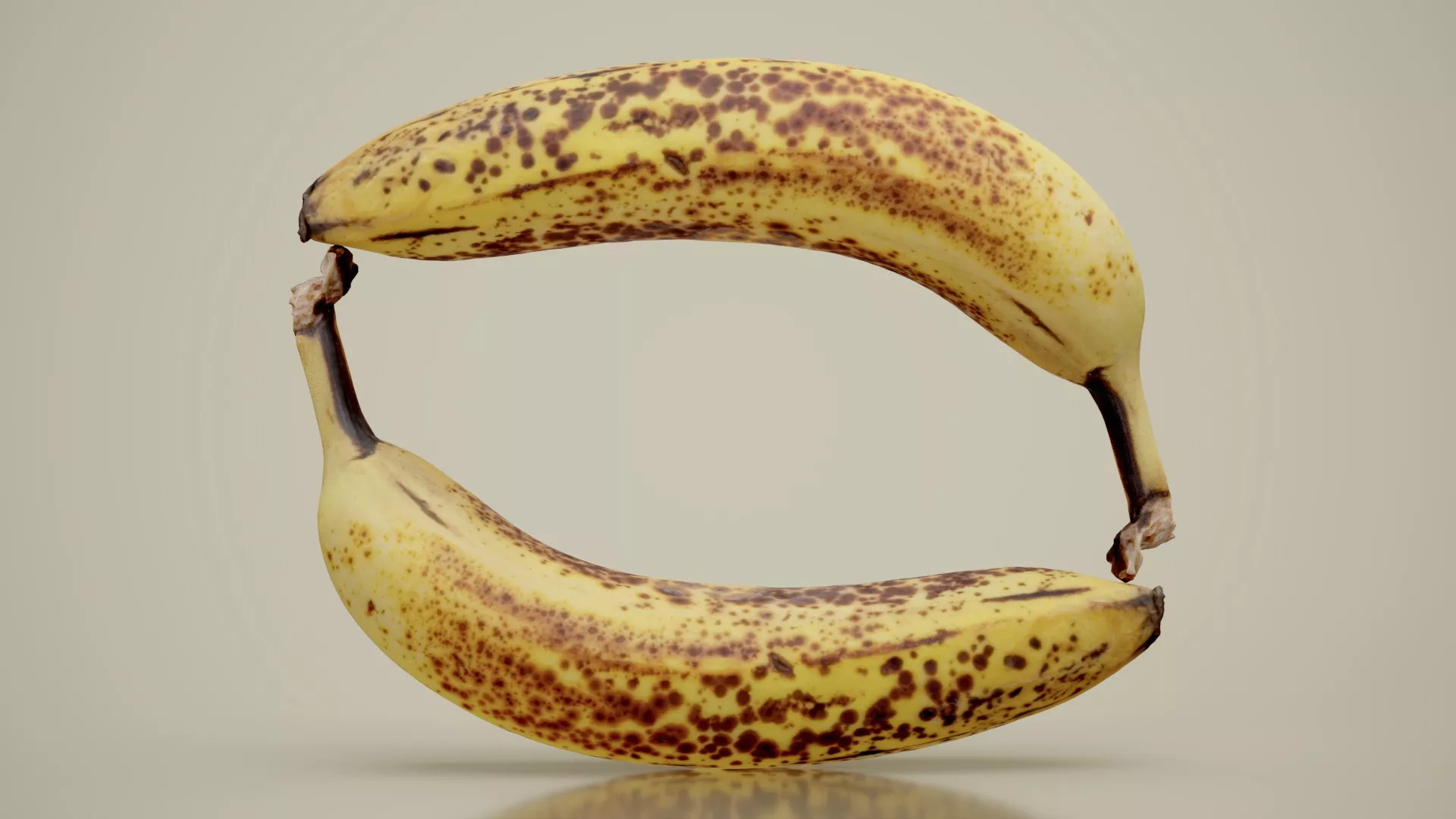 Banana Photogrammetry Scan Low-poly 3D model