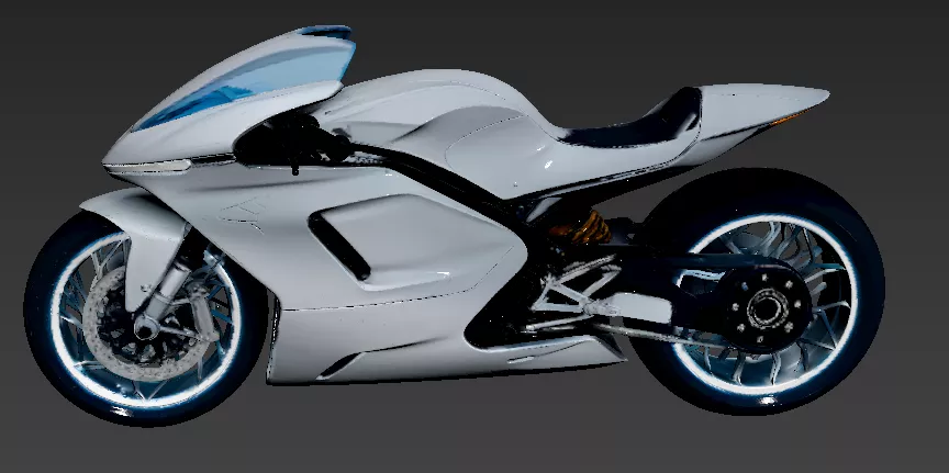 A119 Frost Moon Super Friction 3D model