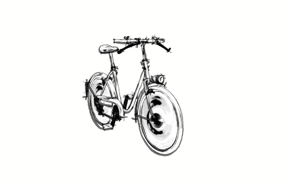 ink painting  material and sketch material for Cinema4d 3D model_5