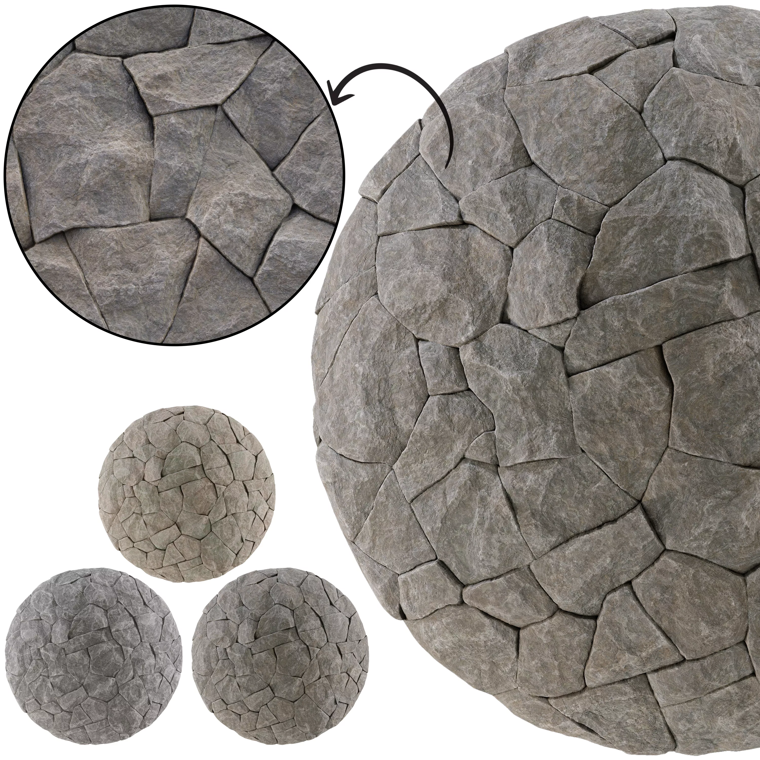Stone Wall 52 - Seamless Texture