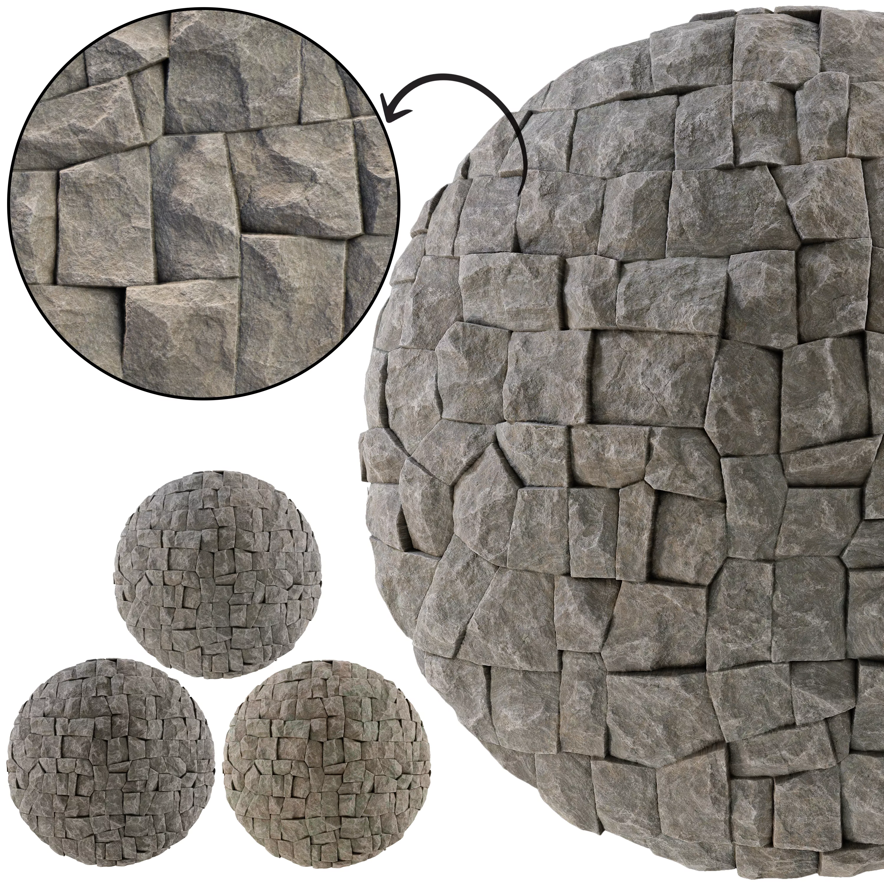 Stone Wall 53 - Seamless Texture