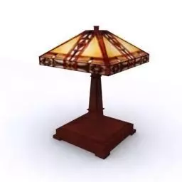 el dorado lamp 3D Low-poly 3D model