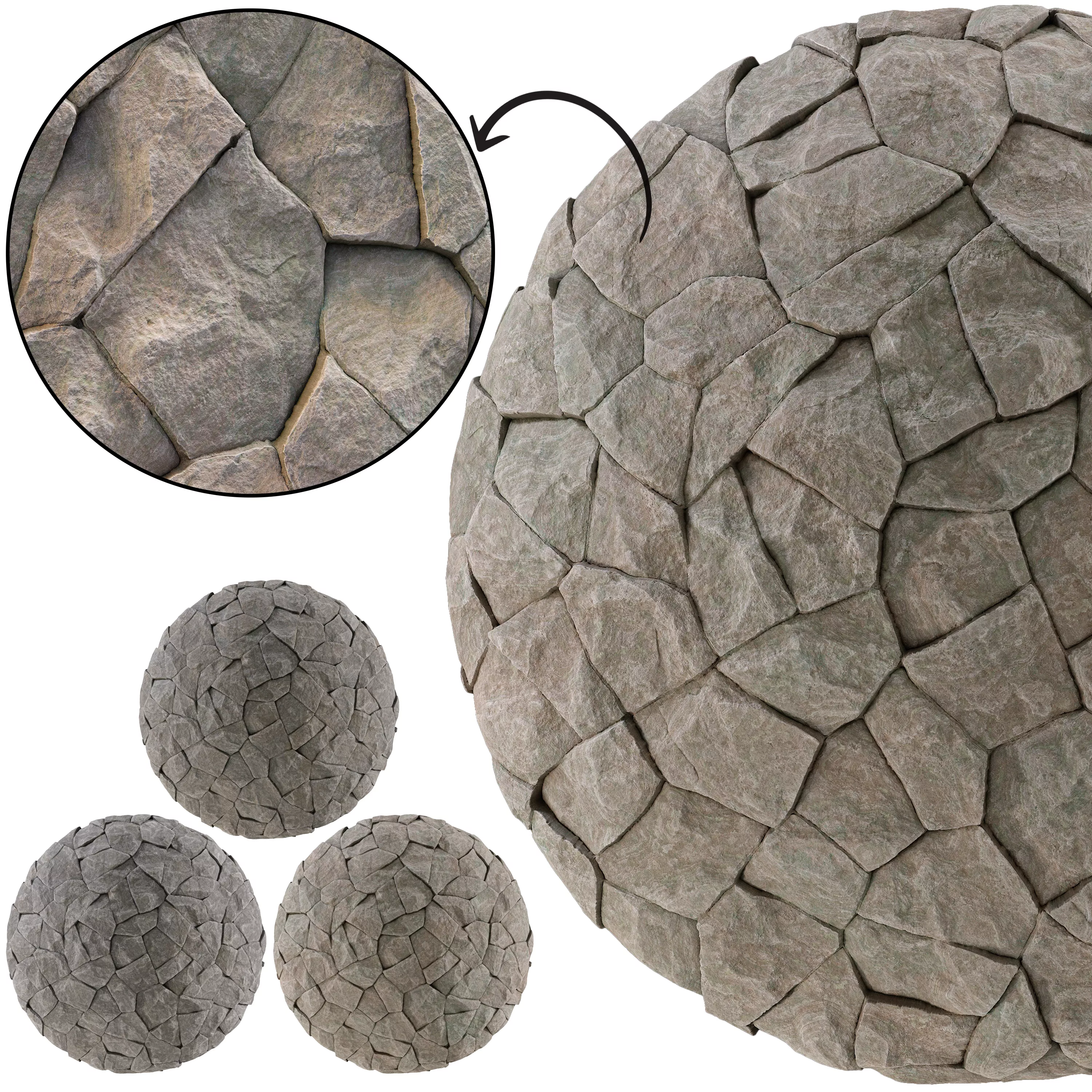 Stone Wall 54 - Seamless Texture