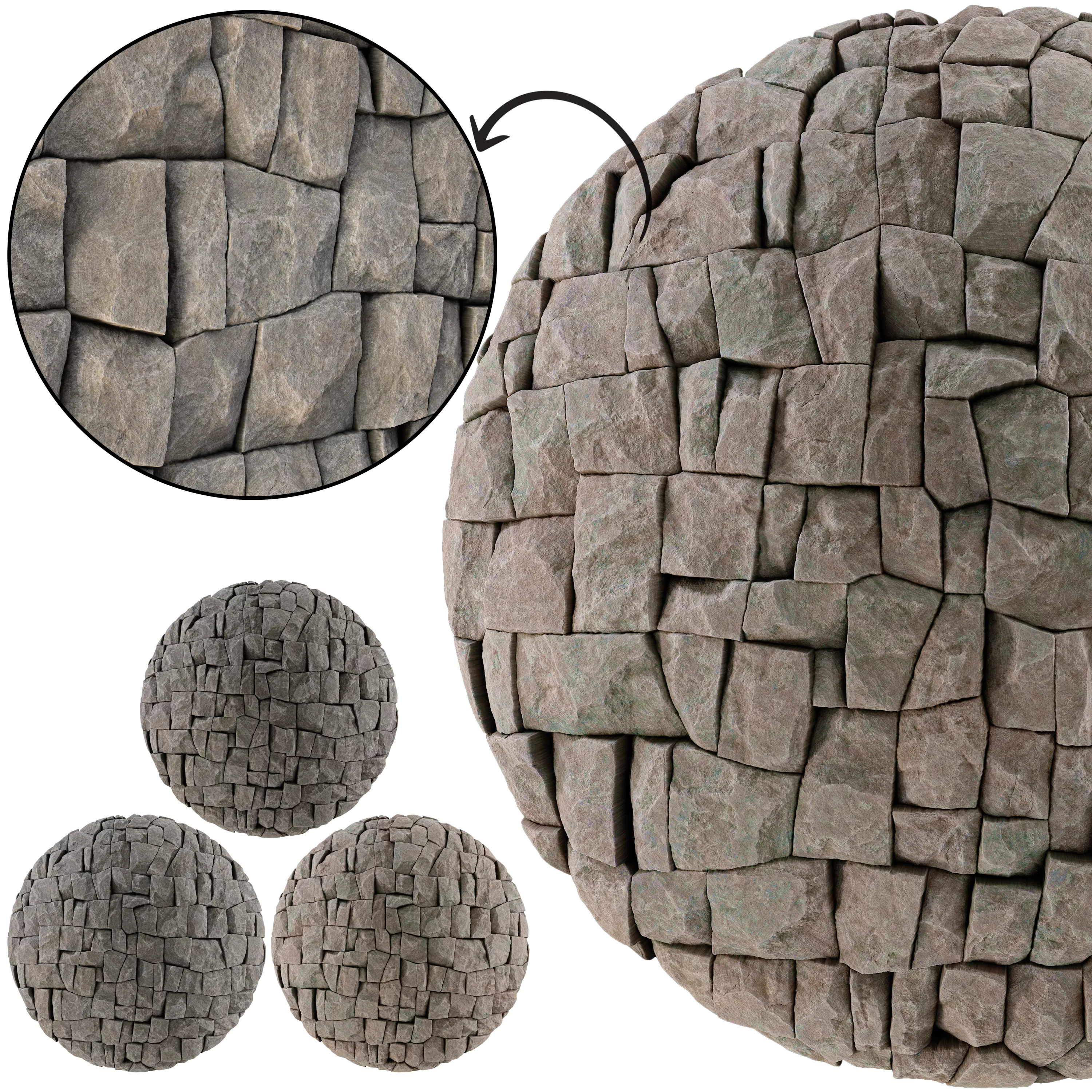Stone Wall 56 - Seamless Texture