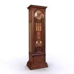 grandfather clock 3D model