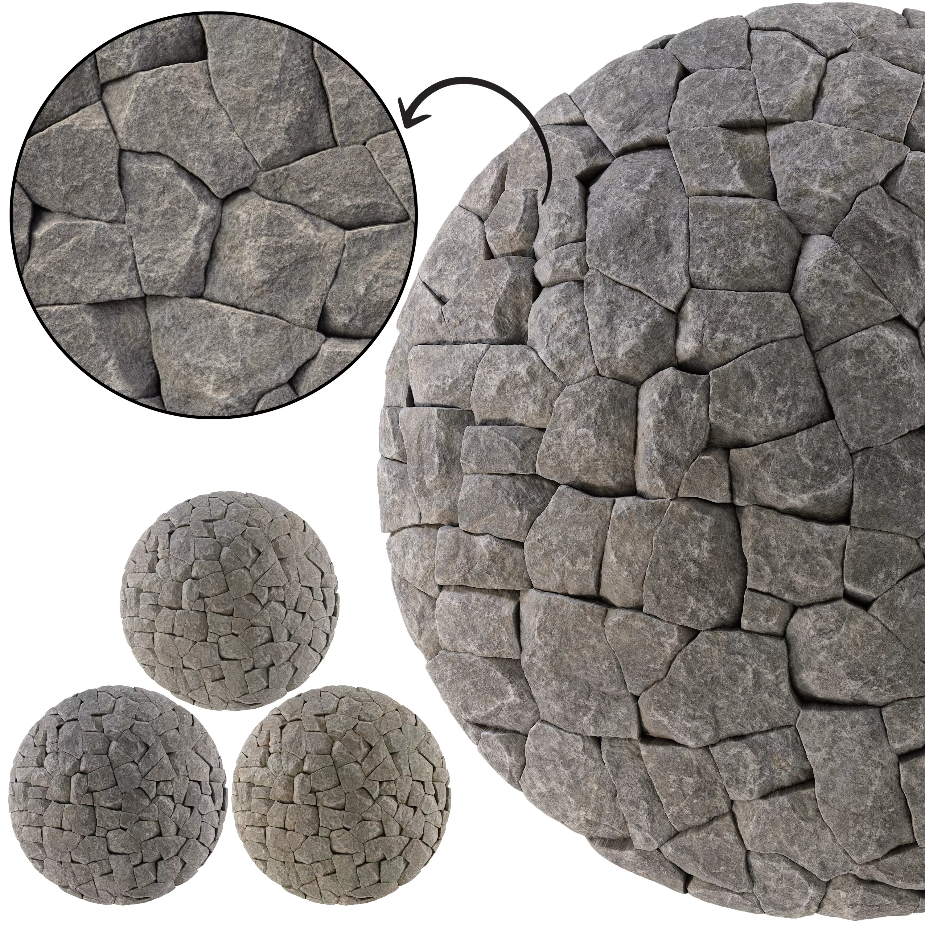 Stone Wall 58 - Seamless Texture