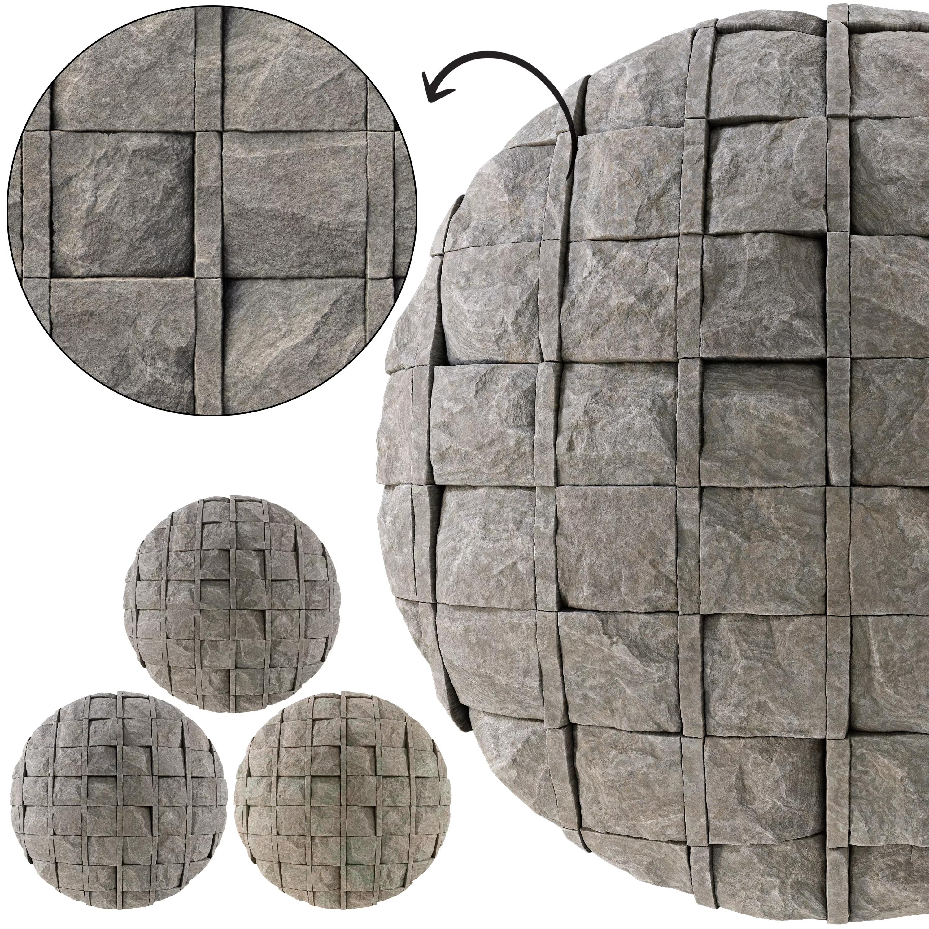 Stone Wall 61 - Seamless Texture