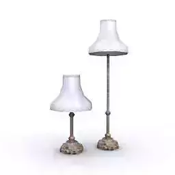 victorian lamp 3d