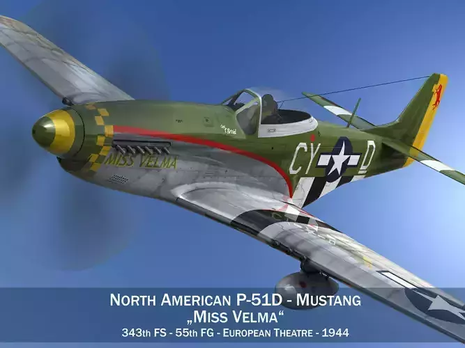 North American P-51D - Miss Velma